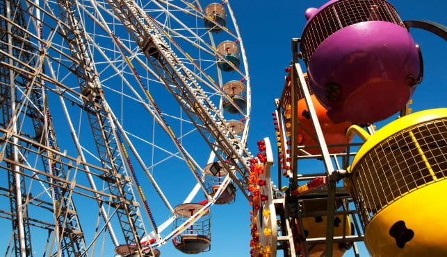 Big wheel at Blackpool Pleasure Beach